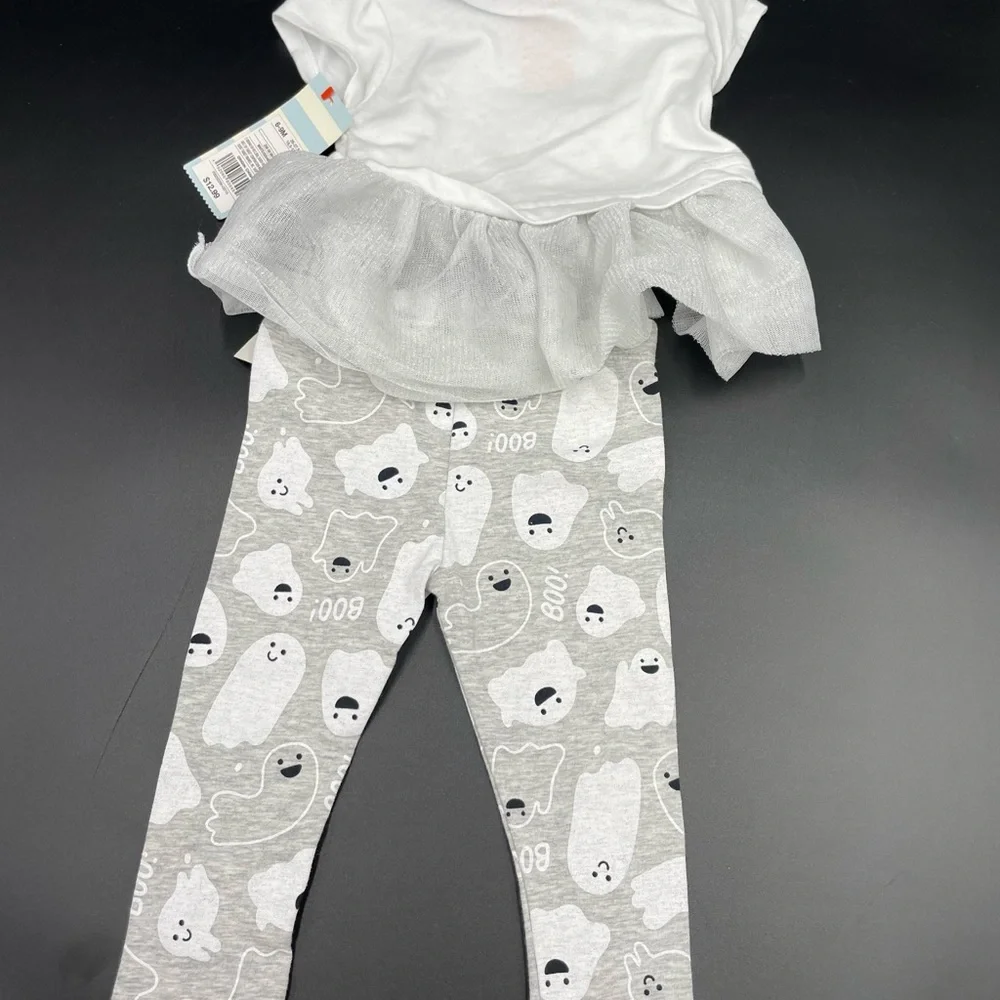 Cat & Jack 6-9 months too cute to spook 2 piece set - Picture 6 of 6
